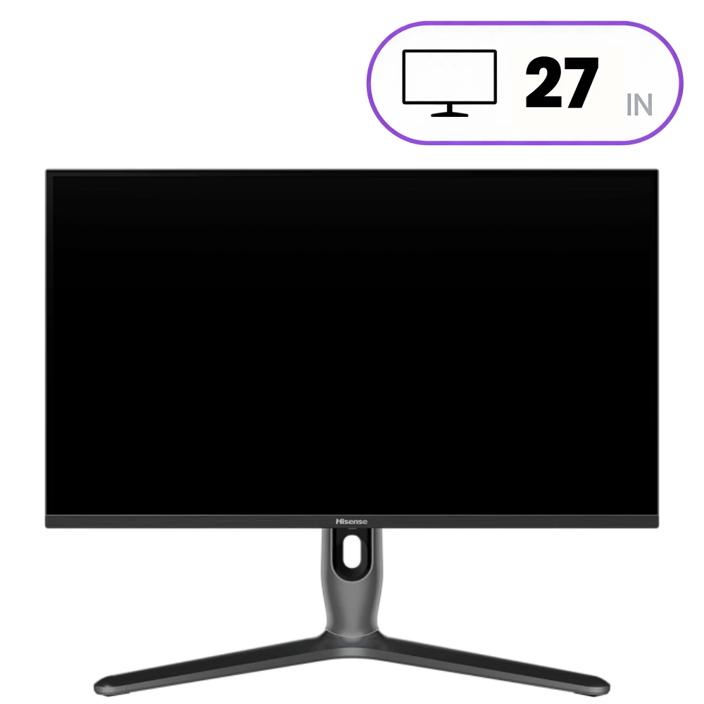 Gaming Monitor  Hisense 27G7Q-Pro - 27 Inch - 4K UHD - Mini-LED Panel - Curved - 300Hz - Black