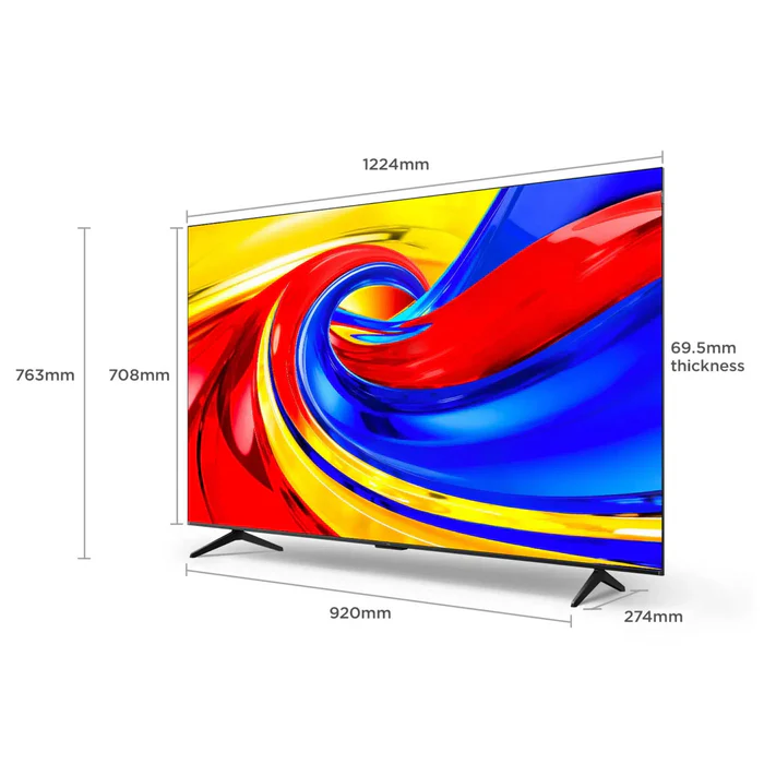 تلفاز تي سي ال مقاس 55 إنش 55P7L- 4K QLED (حجز مسبق) 