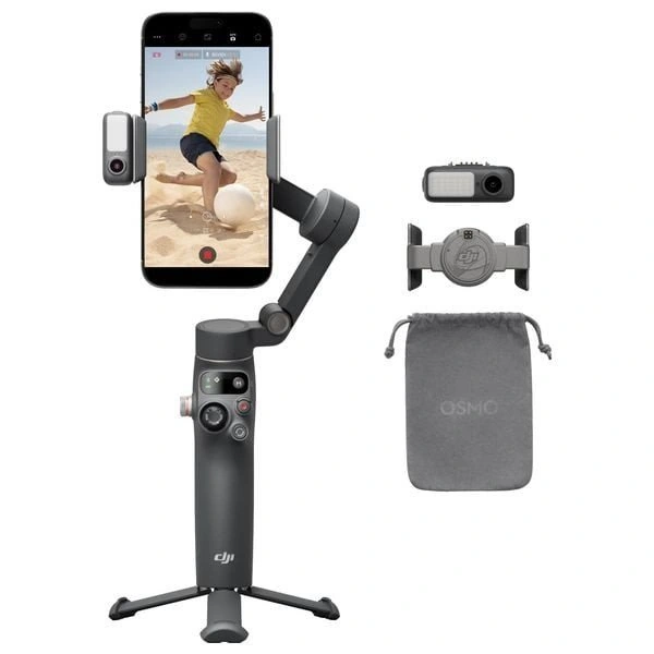 حامل موبايل دي جي ئاي - Osmo-Mobile-7P - رمادي 