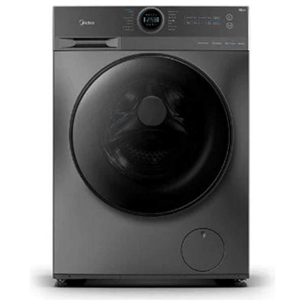 Midea MF200D120WB/T - 12/8Kg - Front Loading Washing Machine & Dryer - Silver + Midea SC861 - Handheld Vacuum Cleaner - White