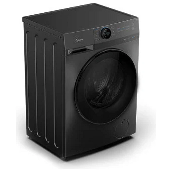 Midea MF200D120WB/T - 12/8Kg - Front Loading Washing Machine & Dryer - Silver + Midea SC861 - Handheld Vacuum Cleaner - White