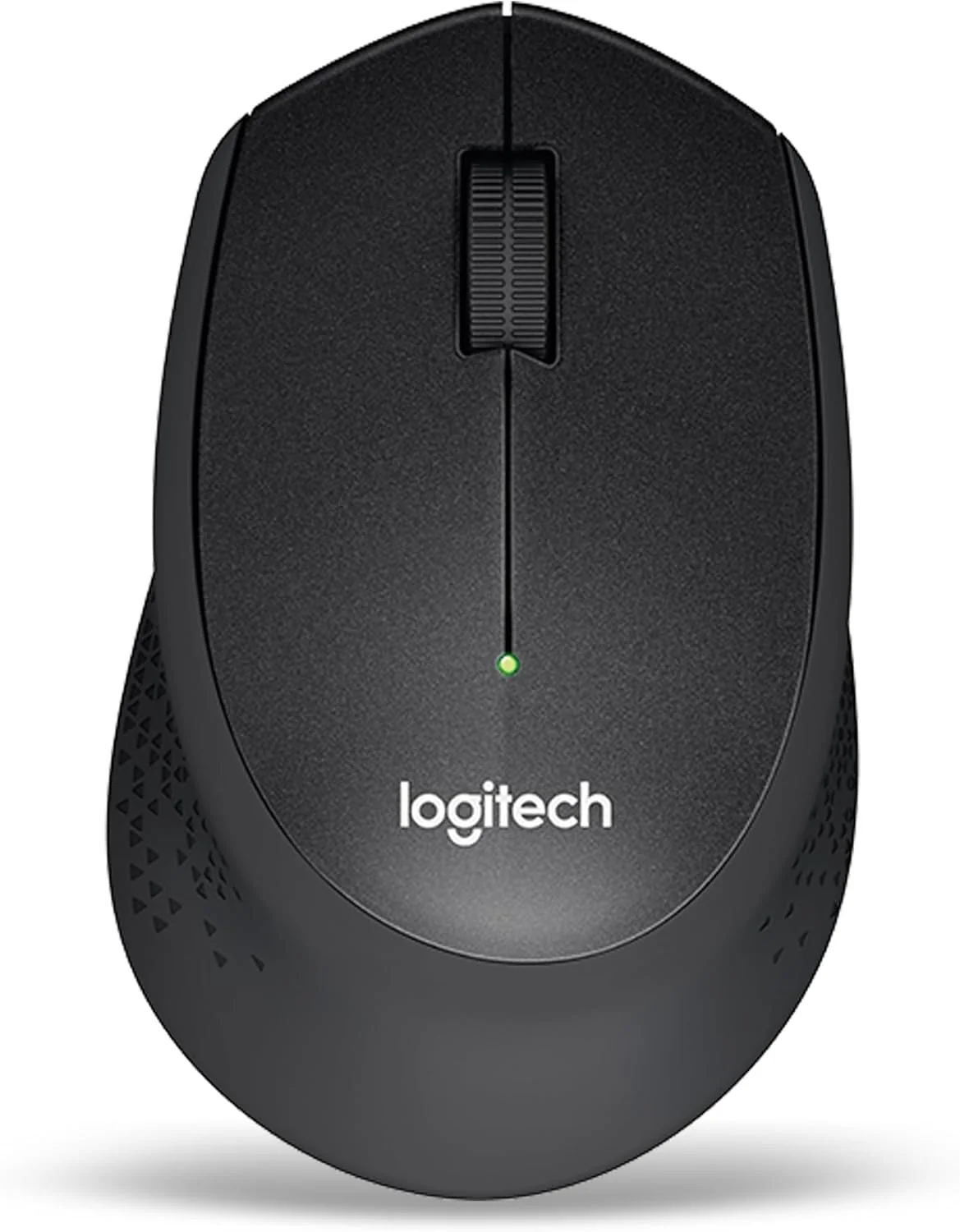 ماوس لوجيتك M330 سايلنت بلس لاسلكي، نقرات هادئة SilentTouch، تصميم مريح لليد اليمنى، تتبع عالي الدقة، نطاق لاسلكي 10 أمتار، مستقبل USB، عمر بطارية 24 شهر
