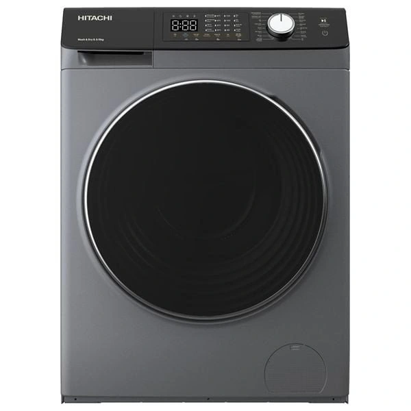 Hitachi BD-D1054HVOS - 10.5/7Kg - 1200 RPM - Front Loading Washing Machine & Dryer - Dark Gray