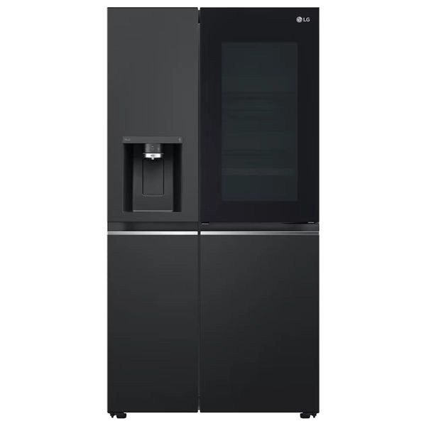  ثلاجة ال جي ذات التصميم الفرنسي - 22 قدم - GCX-287TVAN - اسود 