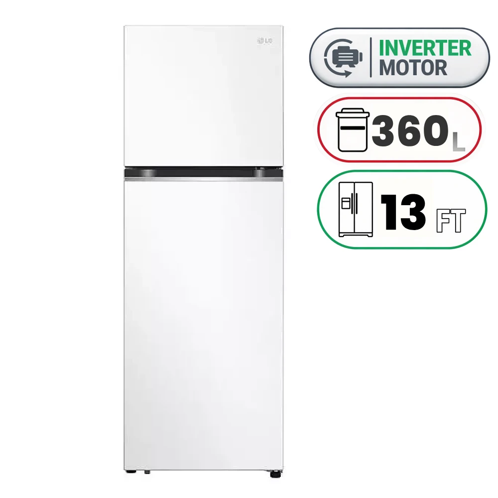 Refrigerator LG 360L 13Ft  Inverter - GNB-542GVWP 