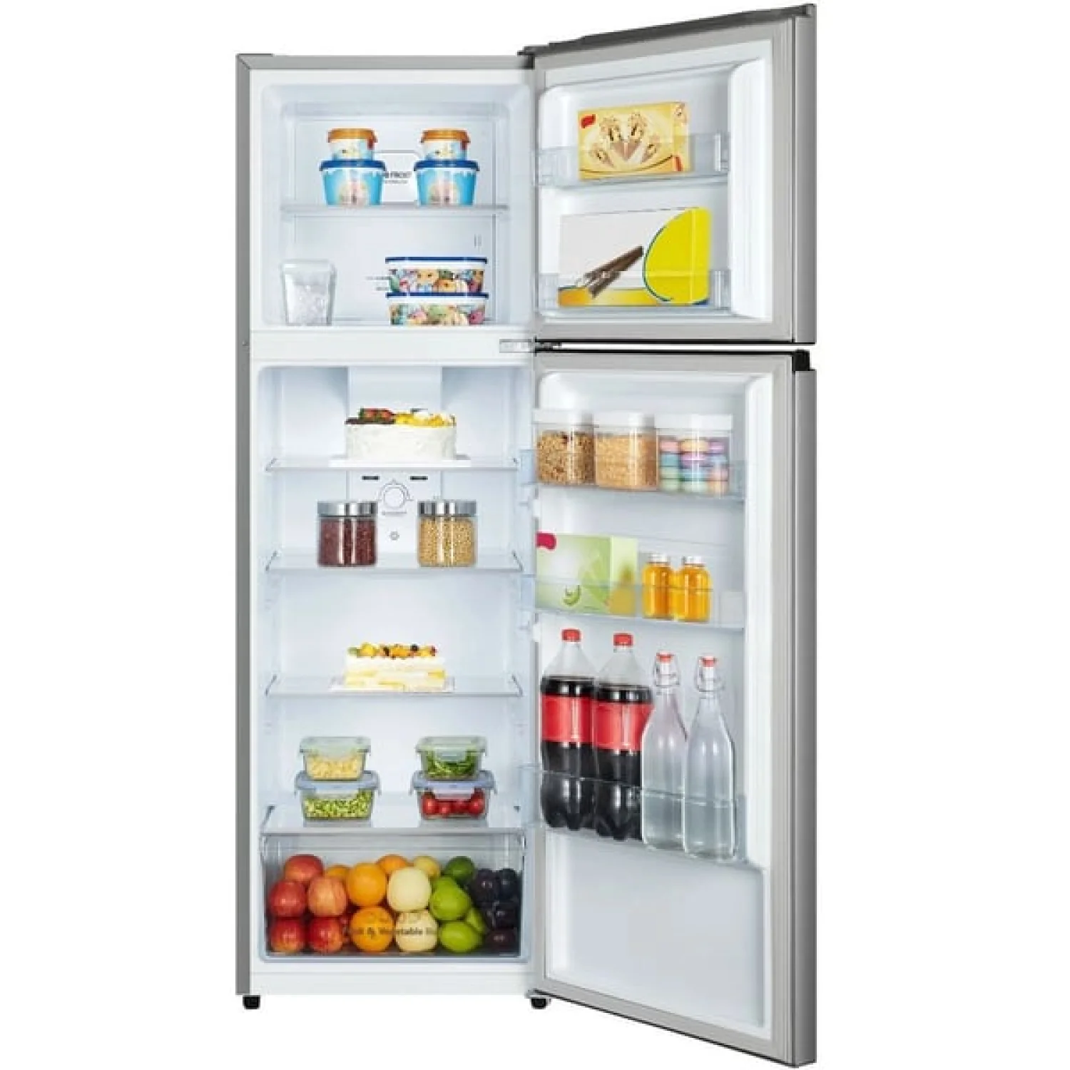 Hisense RT328N4DGN Refrigerator - 328 L - 12 Ft - Inverter - Silver