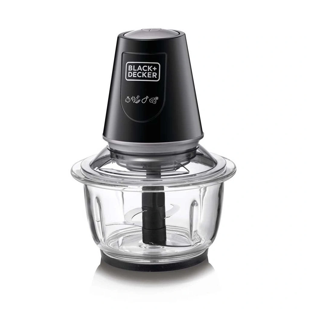 Multi-Function Glass Chopper Black+Decker 400W GC430-B5