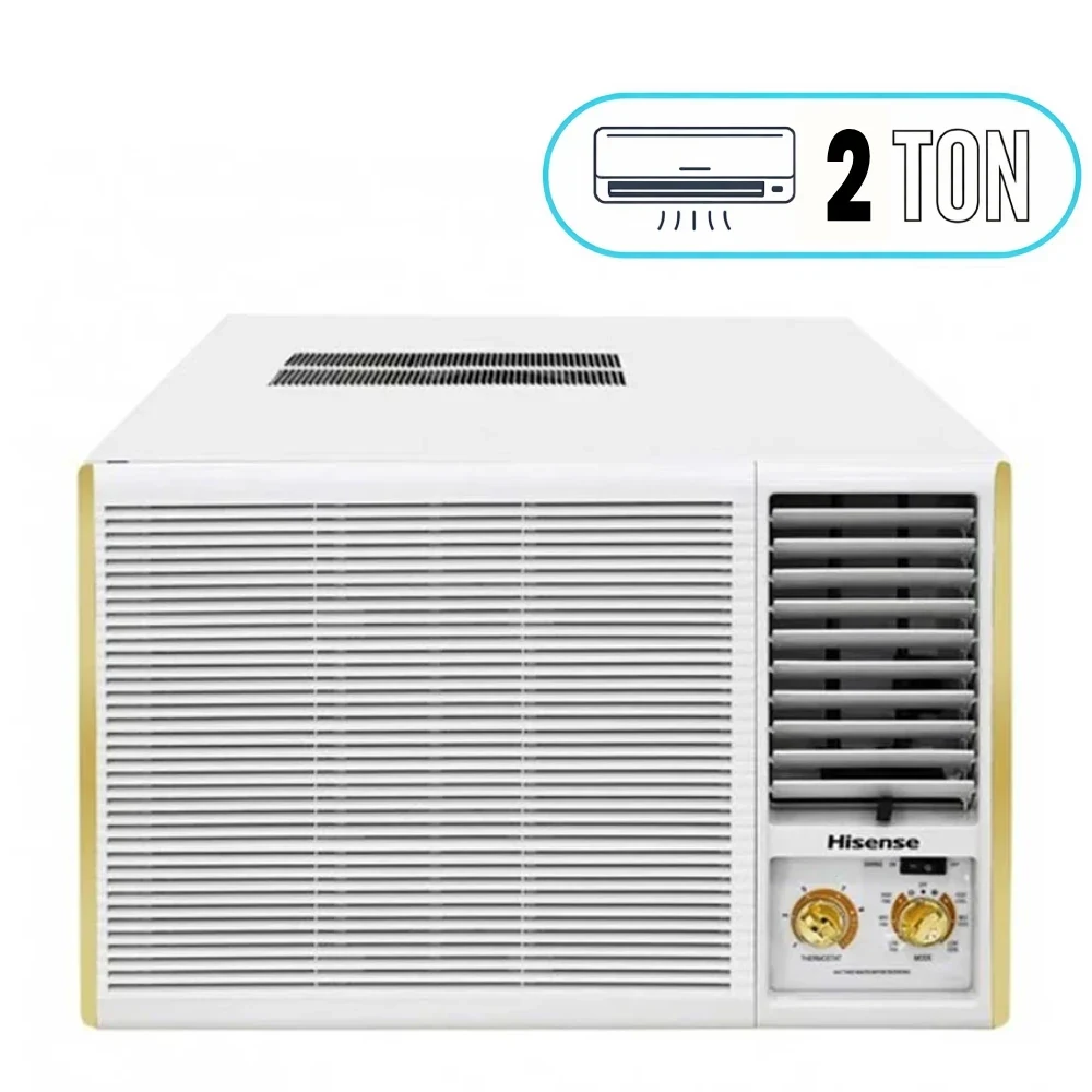 Hisense QAW-24DT Air Conditioner - Window - 2 Ton - White