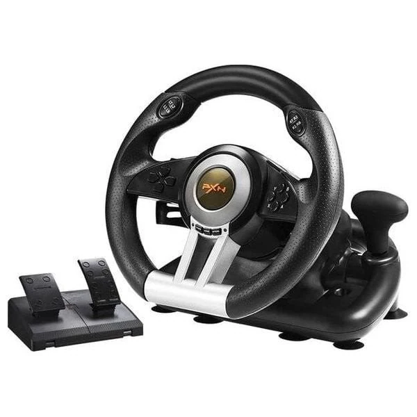  PXN V3 Pro - Gaming Steering Wheel - Black 