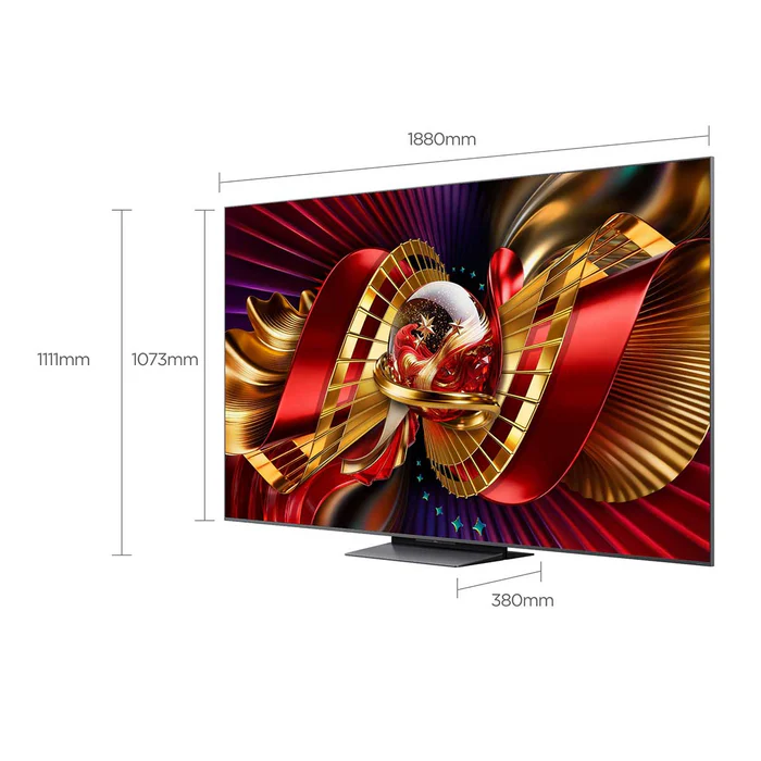 تلفاز تي سي ال مقاس 85 إنش 85C8L - 4K SQD-Mini LED (حجز مسبق)