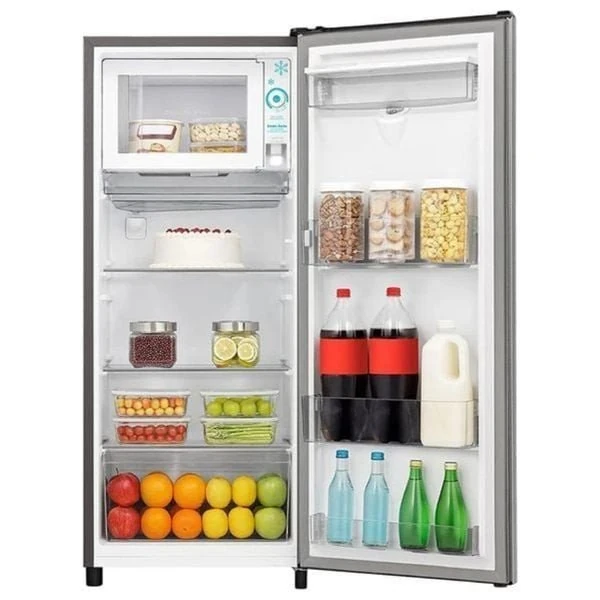 Hisense RR233N4WSU - 9 ft - 1-Door Refrigerator - Silver
