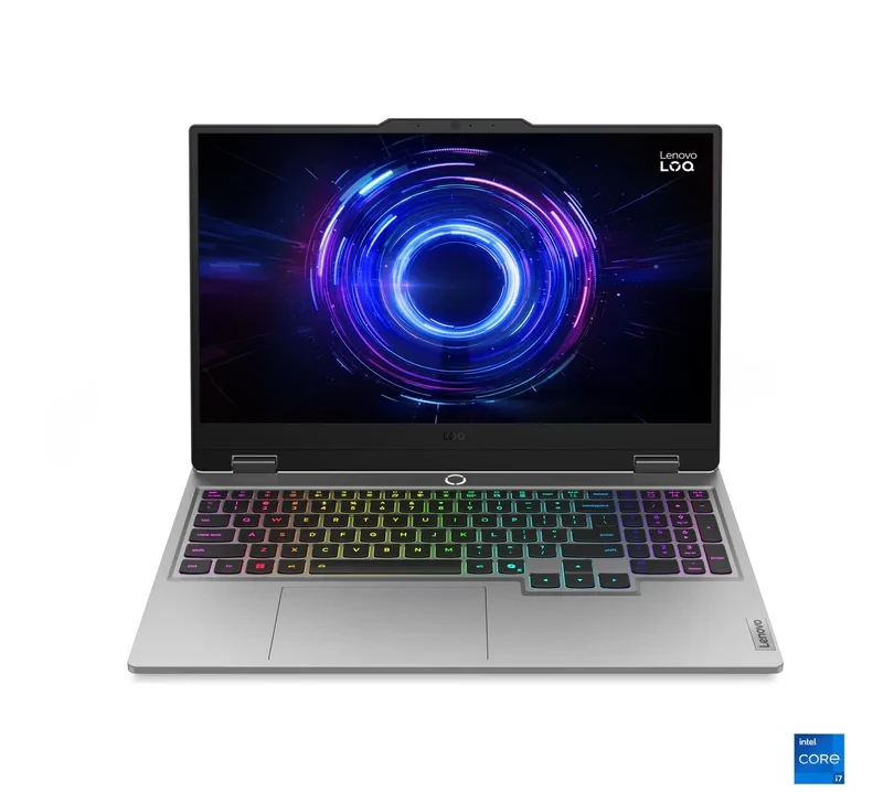 لابتوب لينوفو  LOQ 15IRX10 83JE010BAX - 15.6" FHD 144Hz - Intel Core i7-13650HX - 32GB RAM - 1TB SSD - NVIDIA RTX 5070 8GB - WIN 11 PRO K