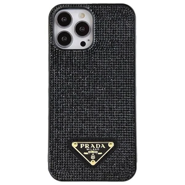  Fashion Case Mobile Cover For iPhone 15 Pro Max - Black 