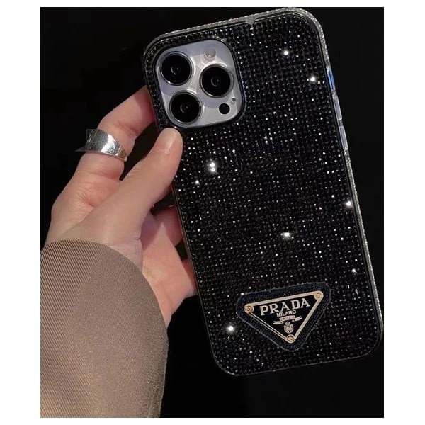  Fashion Case Mobile Cover For iPhone 15 Pro Max - Black 