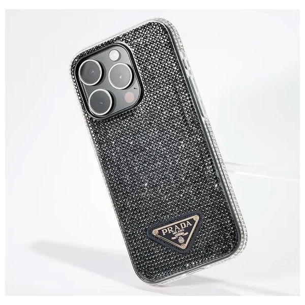  Fashion Case Mobile Cover For iPhone 15 Pro Max - Black 