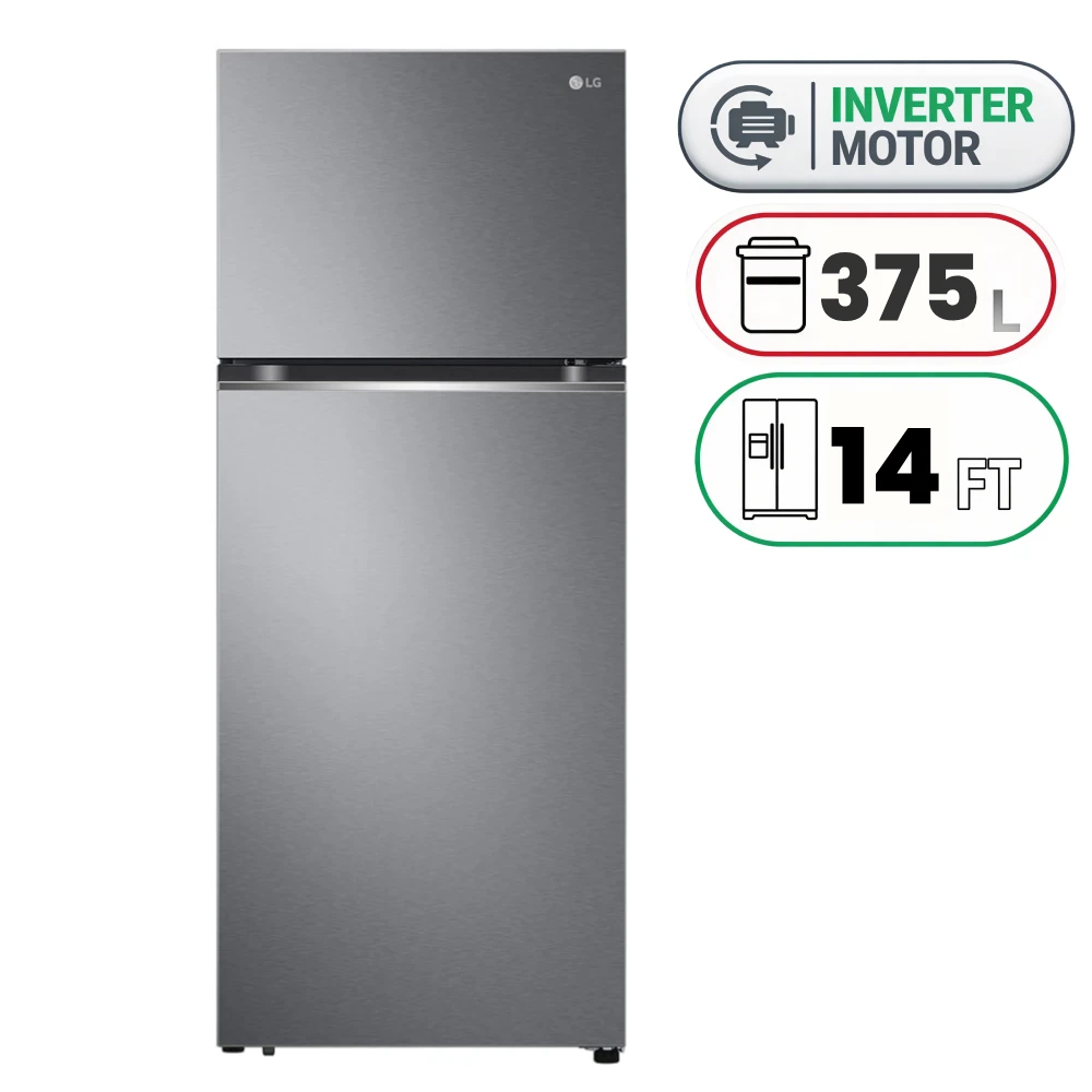 Refrigerator LG 375L 14 Ft  Inverter - GNB-562GVEP