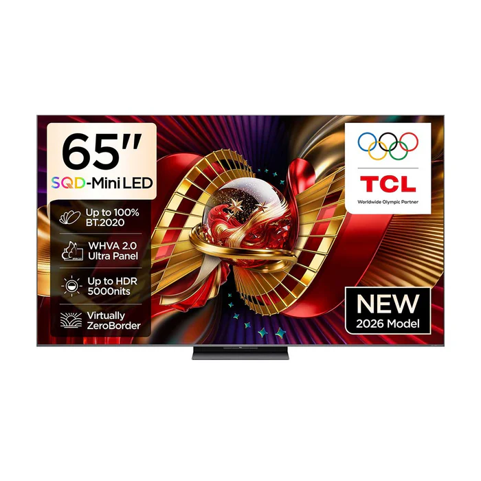 تلفاز تي سي ال مقاس 65 إنش 65C8L - 4K SQD-Mini LED  (حجز مسبق)