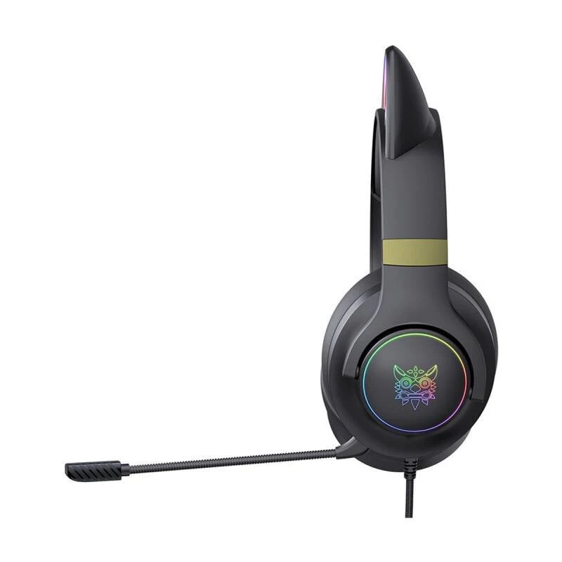 سماعة اونيكوما سلكية USB و3.5مم بإضاءة RGB X30