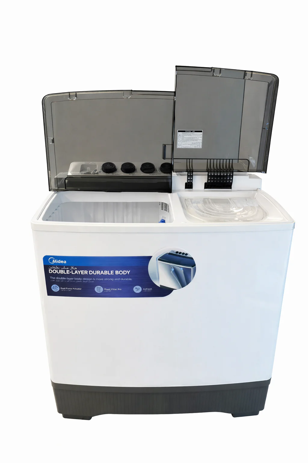 Washing Machine MIDEA 16kg Top Loading- MT100W160/WG