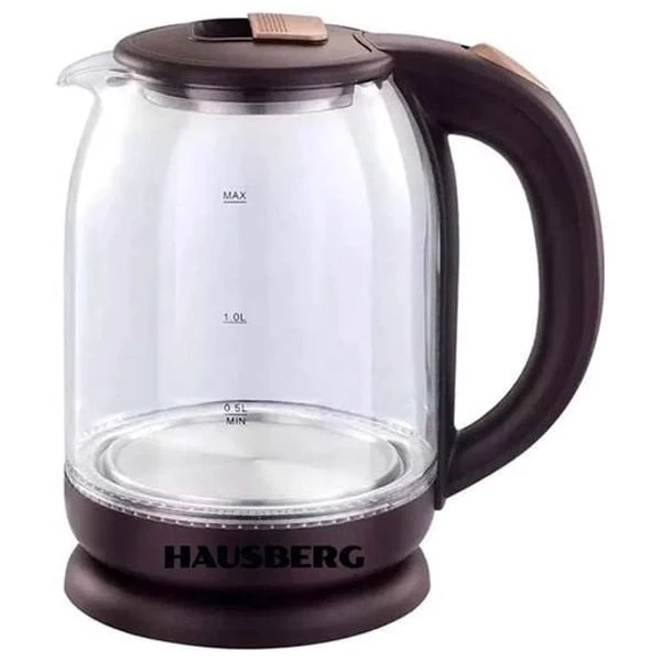  غلاية هاوسبيرغ - 1.8لتر - 1500واط - HB-3616 - بني 