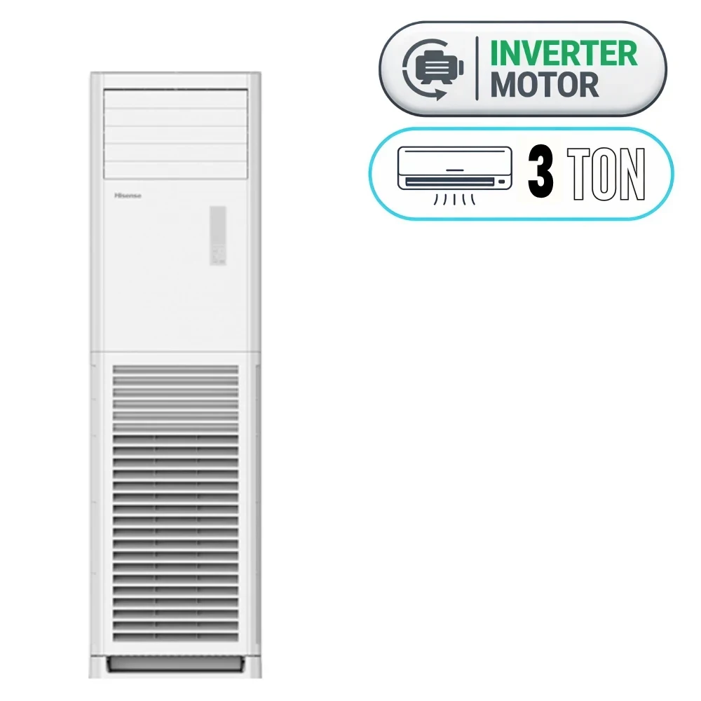 Hisense QAUF-36UT4 Air Conditioner - Tower - 3 Ton - Inverter - White