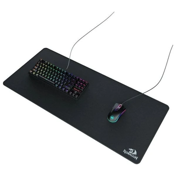 Redragon P032 Flick XL - لوحة ماوس للألعاب - 400x900x4mm - مقاومة للماء ومانعة للانزلاق - أسود