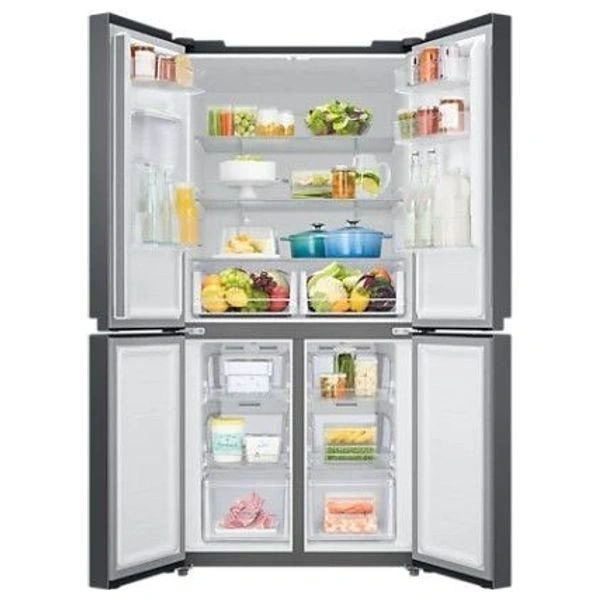 Samsung RF48A4010B4 - 19ft - French Door Refrigerator - Black