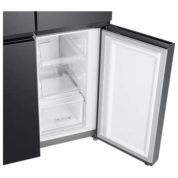 Samsung RF48A4010B4 - 19ft - French Door Refrigerator - Black