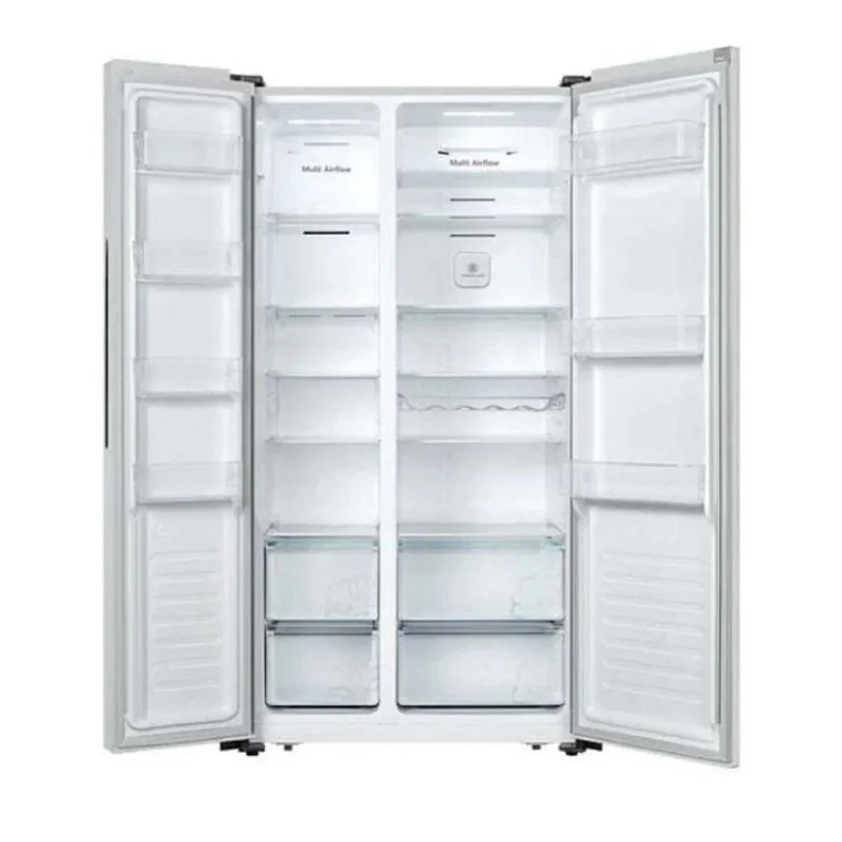 Hisense RS670N4AWG1 Side-by-Side Refrigerator - 670 L - 24 Ft - Inverter - White