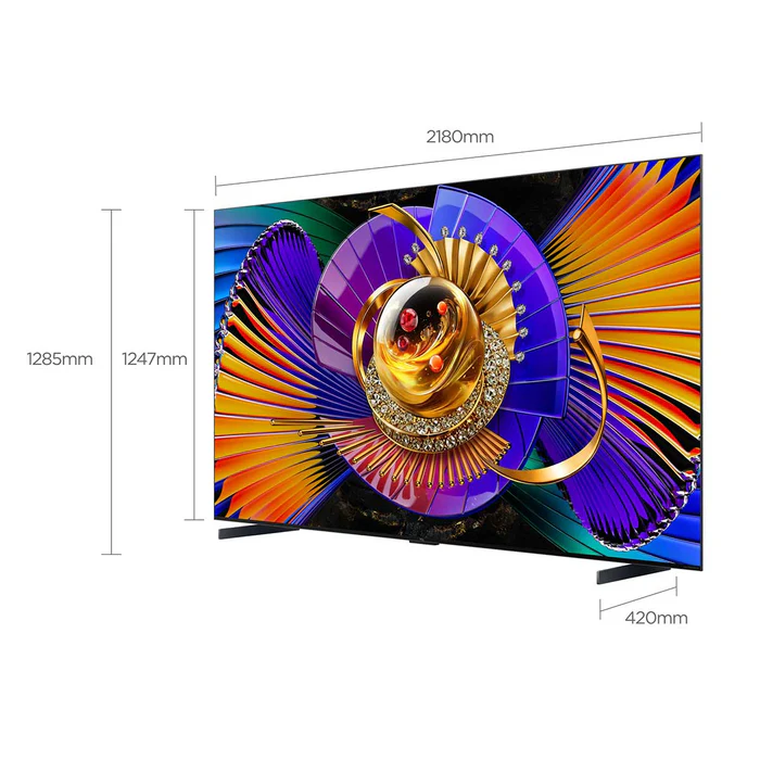 تلفاز تي سي ال مقاس 98 إنش 98C7L-  4K SQD-Mini LED (حجز مسبق)