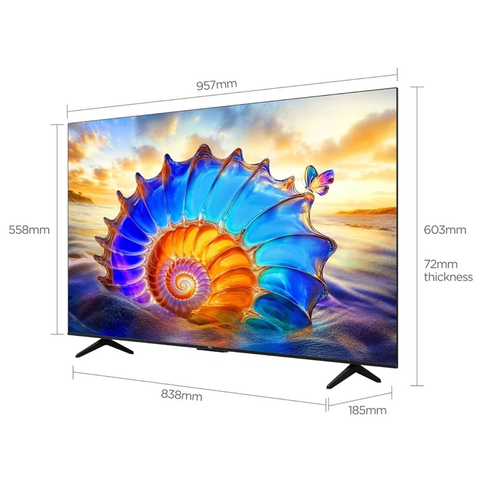 TV TCL  43-Inch UHD 4K TV - 43V6D
