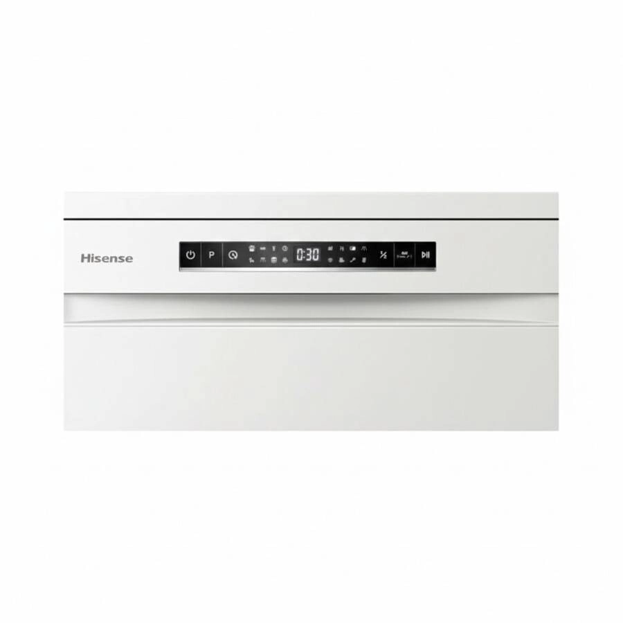 Hisense HS623E91 Dishwasher - 8 Programs - 15 Places - White