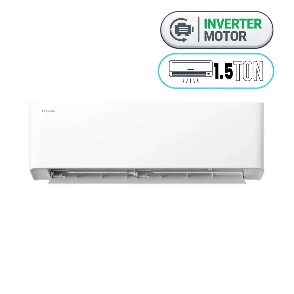 مكيف هواء Hisense QAS-12UFHBW - سبليت - 1.5 طن - إنفرتر - أبيض
