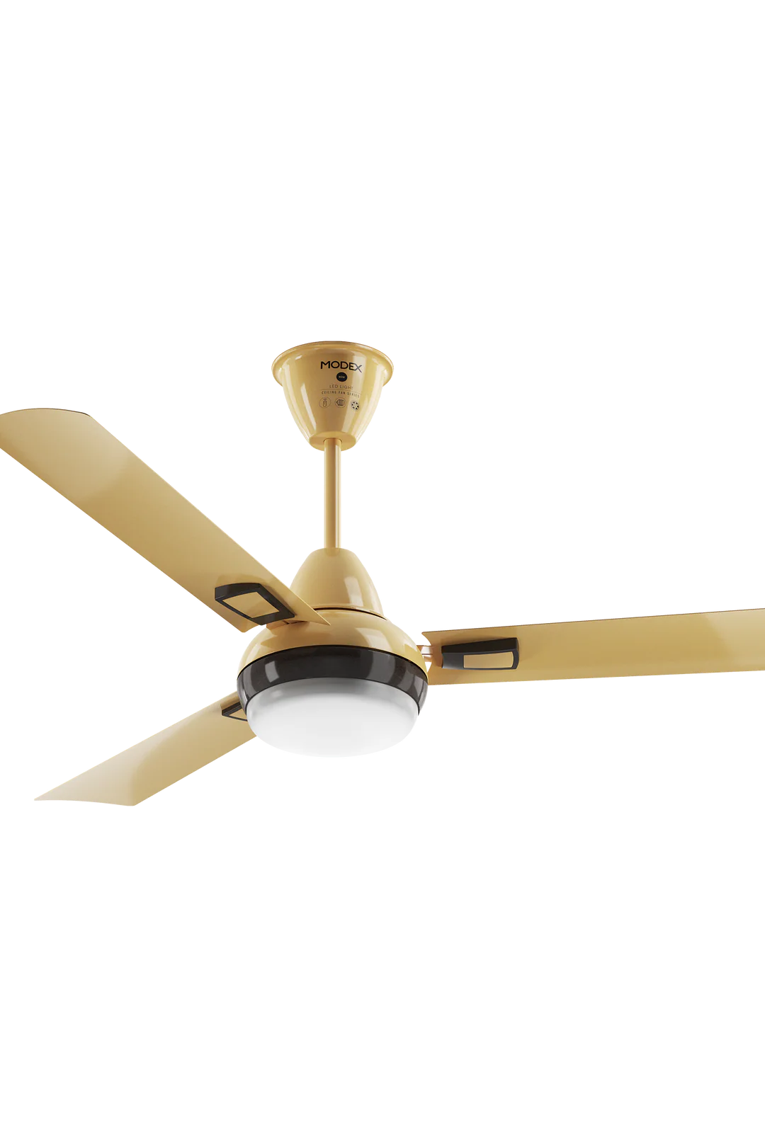 CEILING FAN MODEX 56" METALIC WITH REMOTE AND LIGHT 80W 