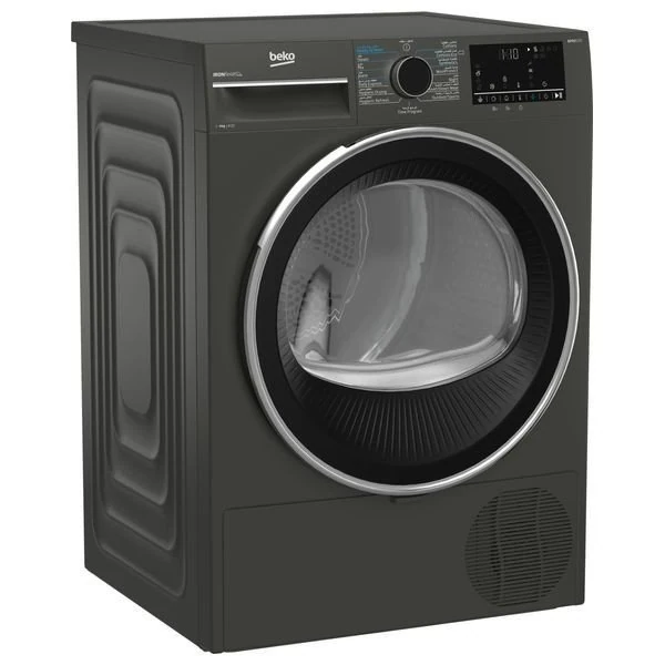 Beko B5T69253MG - 9Kg - Front Loading Dryer - Gray