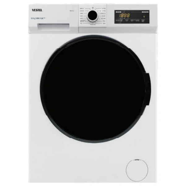 Vestel WB1212T - 12Kg - 1200RPM - Front Loading Washing Machine - White