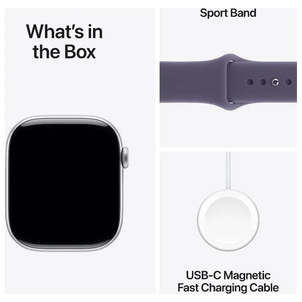Apple Watch Series 11 46mm GPS Rose Gold Aluminum - Sport Band Light Blush - M/L