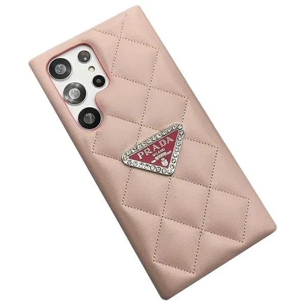  Fashion Case Mobile Cover For Samsung S24 Ultra - Pink 
