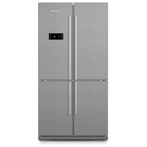Arcelik 8844 SBS NY - 22ft - French Door Refrigerator - Inox