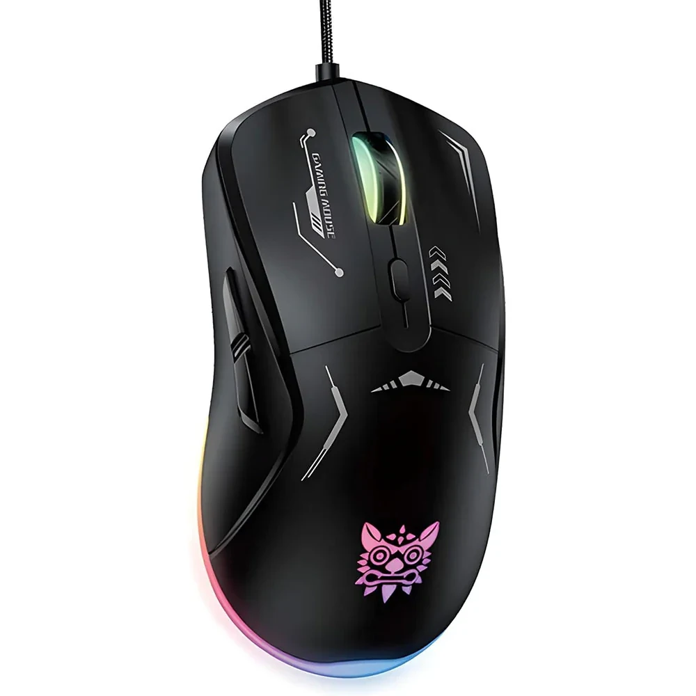 ماوس ألعاب  أونيكوما RGB بدقة 2400  CW917 DPI USB