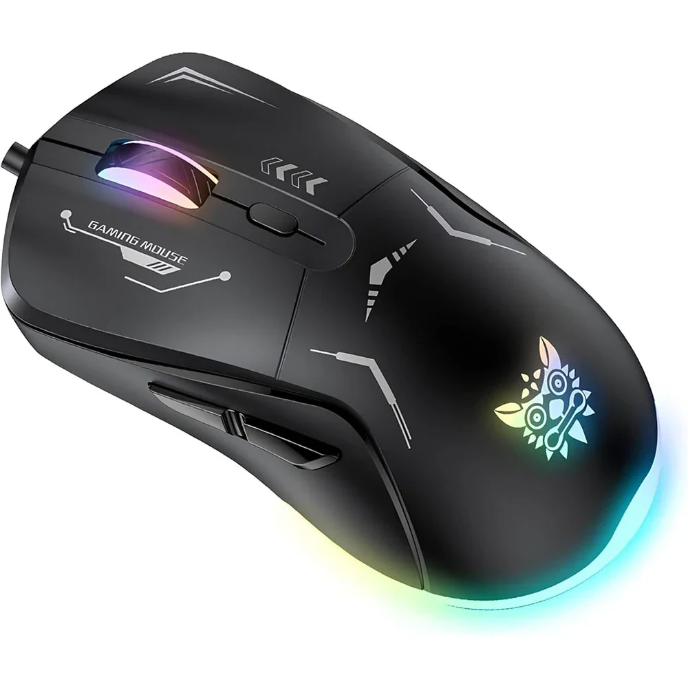 ماوس ألعاب  أونيكوما RGB بدقة 2400  CW917 DPI USB