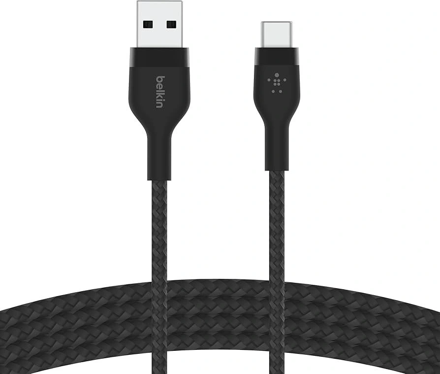 كابل Belkin BoostCharge PRO Flex USB-C إلى USB-C مضفر بالسيليكون، 1M،