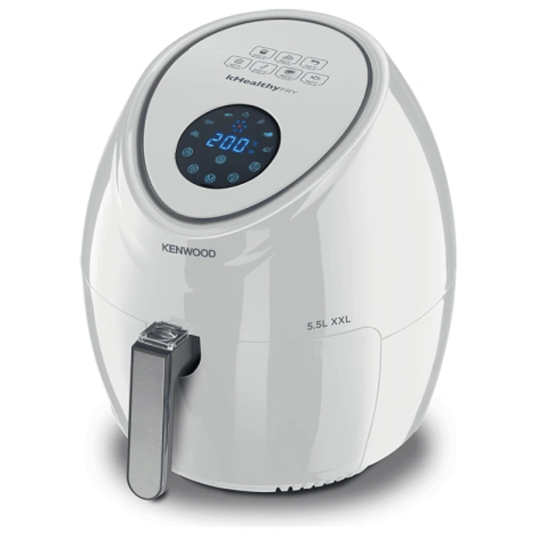  قلاية هوائية كينوود - 5.5 لتر - 1800 واط - HFP50000WH - أبيض 