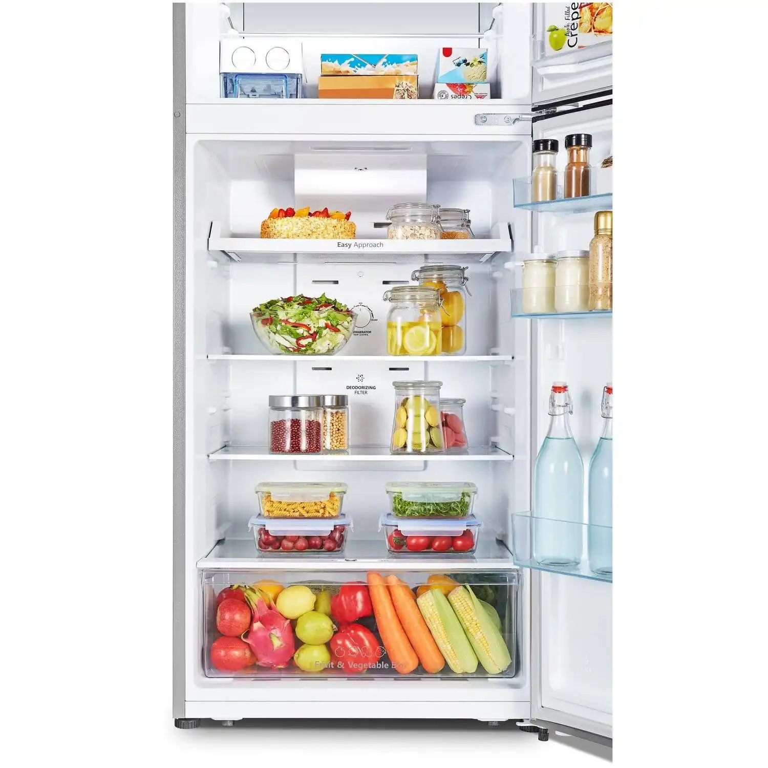 Hisense RT488N4ASU Refrigerator - 488 L - 18 Ft - Inverter - Silver