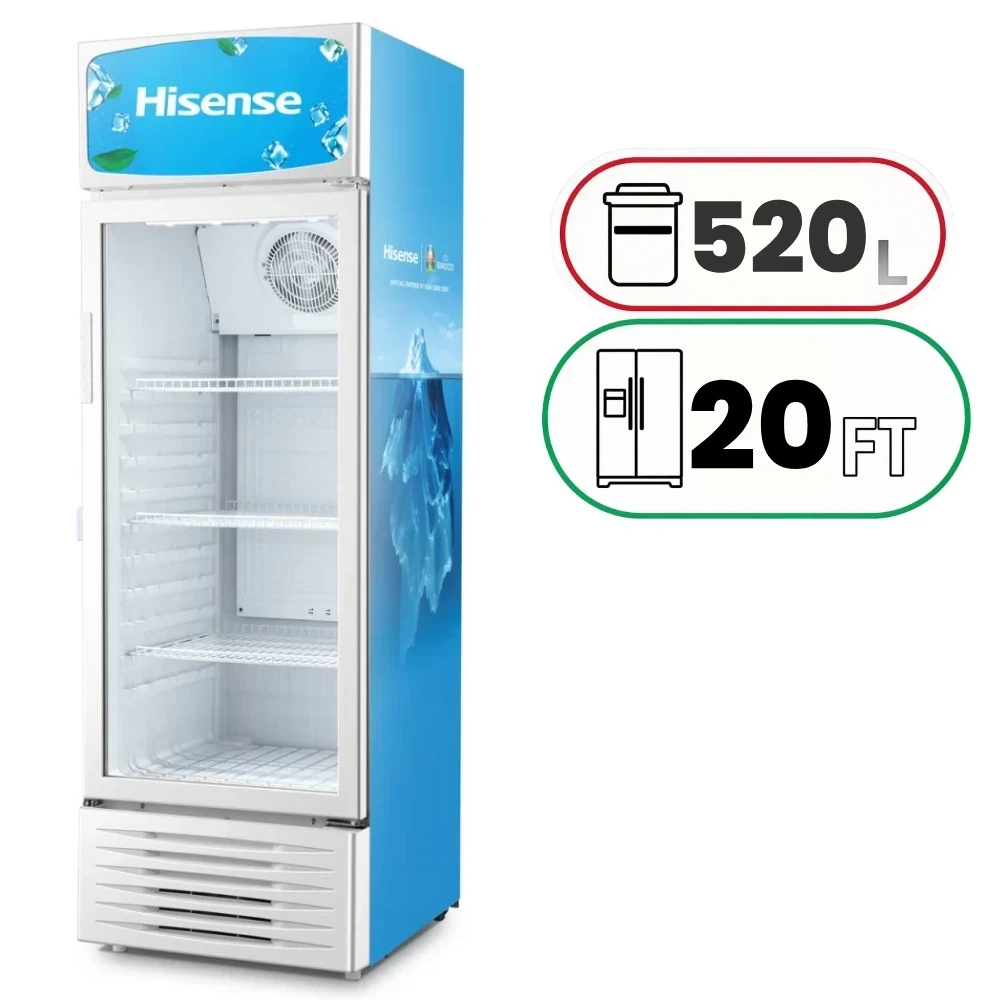 Hisense FL-52WC Refrigerator - 520 L - 20 Ft - White