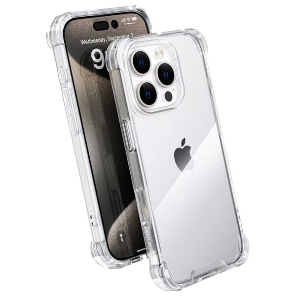  GREEN LION Mobile Cover For iPhone 16 Pro - Transparent 