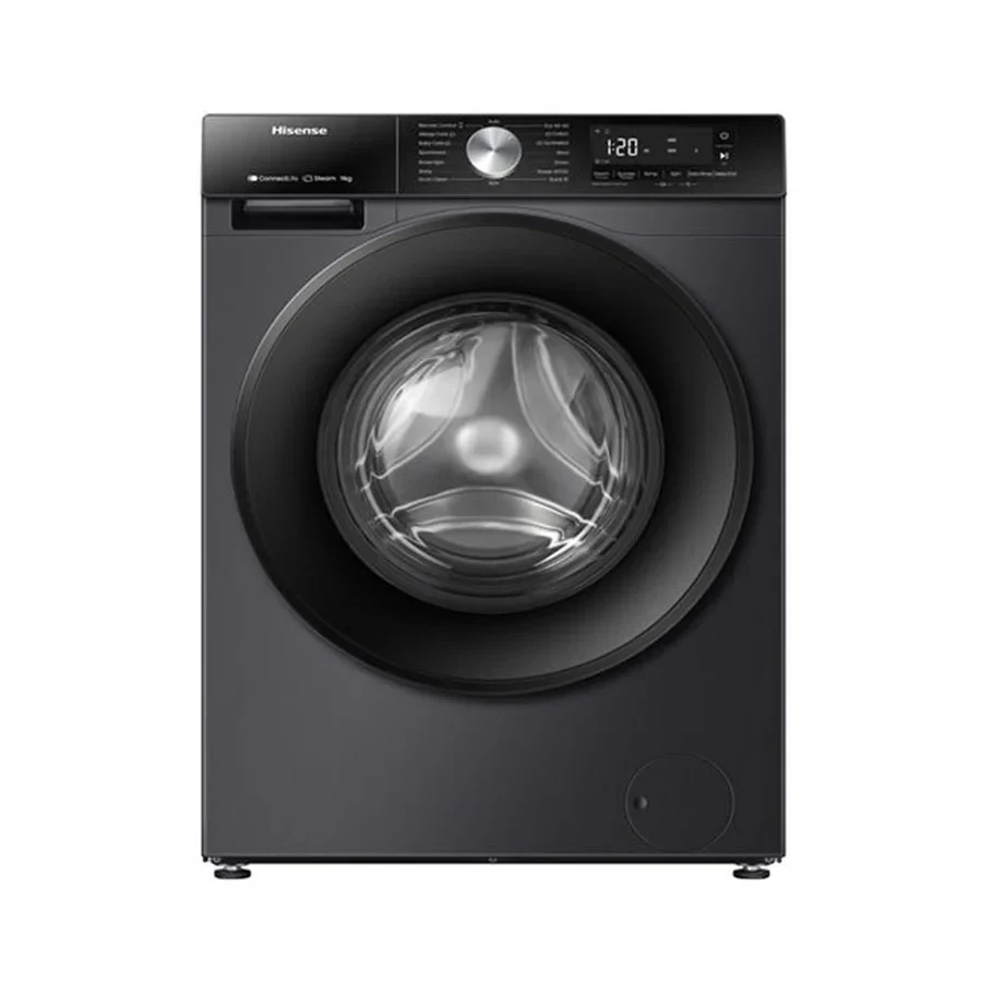 Hisense WF3S9043BT Washing Machine - 9 kg - Inverter - Titanium