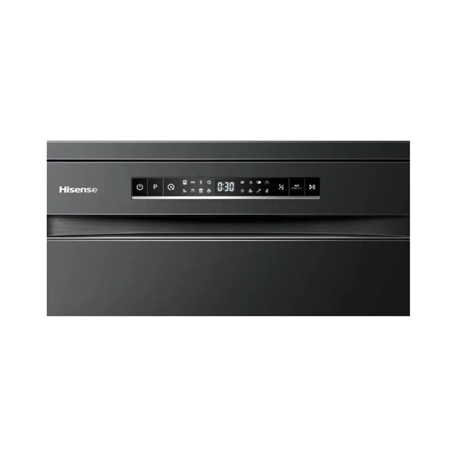 Hisense HS623E91 Dishwasher - 8 Programs - 15 Places - Black