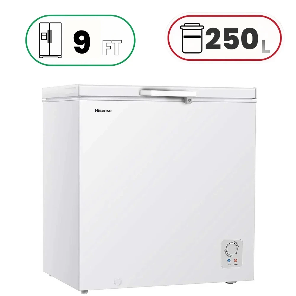 Hisense FC-33DD4 Chest Freezer - 250 L - 8.9 FT - White