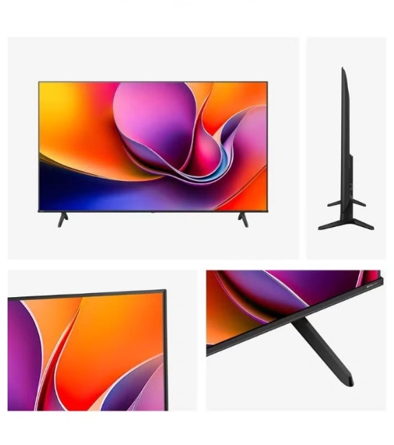 Hisense 55A61Q Television - 55 Inch - 4K Ultra HD - Smart TV - DLED Panel - Black